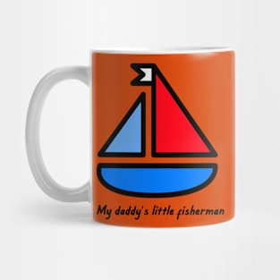 Daddy's little fisherman Mug